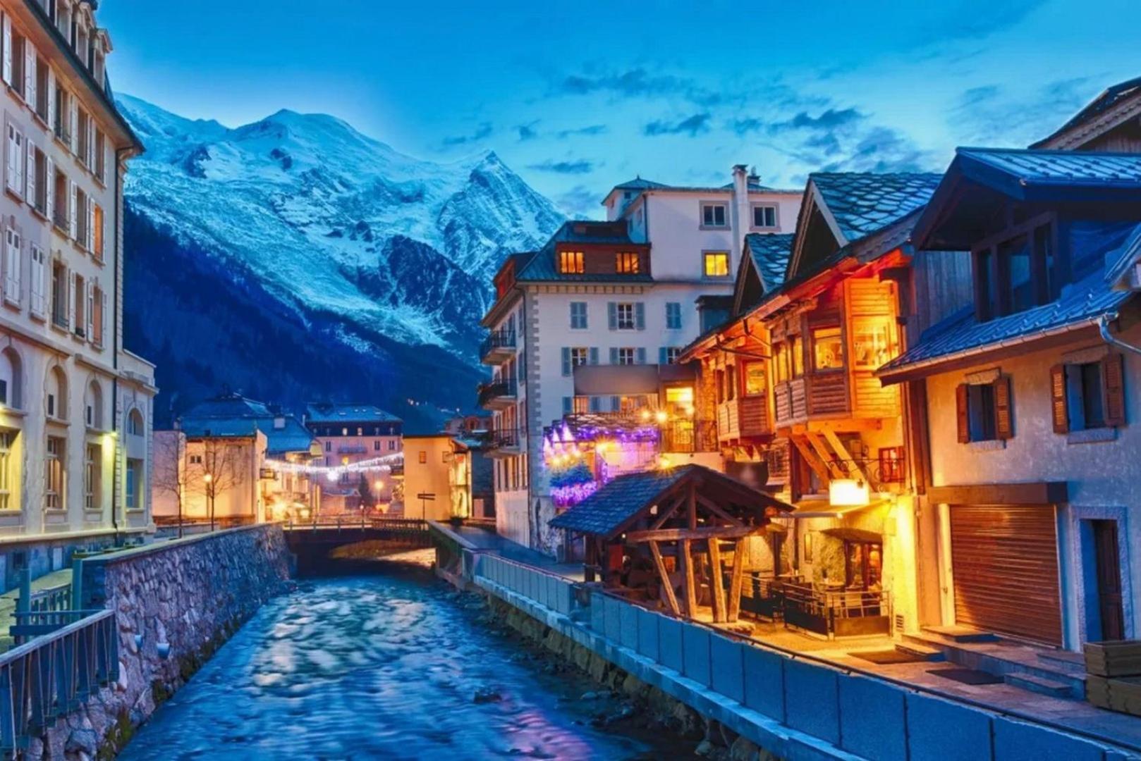 Chamois Blanc Terrasse Chamonix Exterior foto